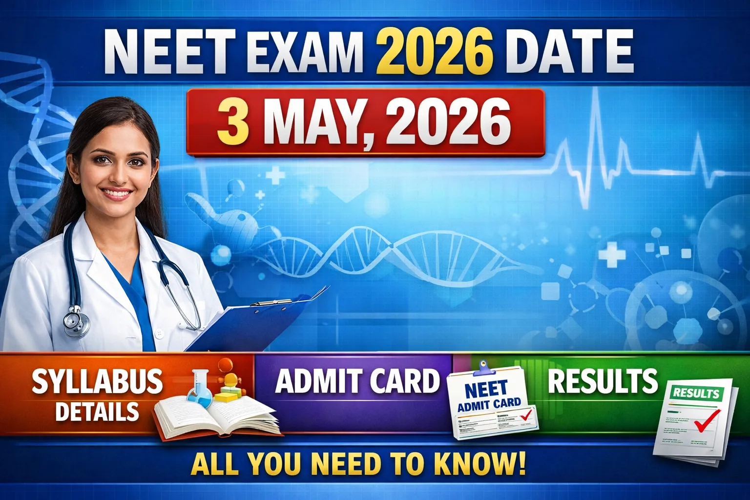 NEET Exam 2026 details guide